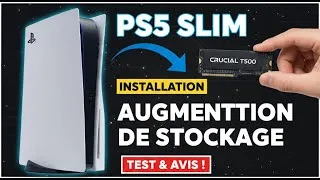 Miniature : Installation d'un disque du Supplémentaire sur une PS5 Slim