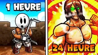 Miniature : J'ai passé 24H sur Attack on Titan Revolution !