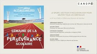 Miniature : Le sport, vecteur d'inclusion ASH pour sauter tous les obstacles - EREA Jean Monnet de Garches