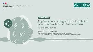 Miniature : Repérer et accompagner les vulnérabilités pour soutenir la persévérance scolaire