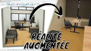 Miniature : Visitez mon nouveau local... en RÉALITÉ AUGMENTÉE !