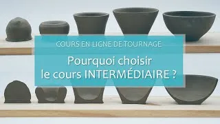 Miniature : TOURNAGE POTERIE - Présentation Cours en ligne de l'école Créamik