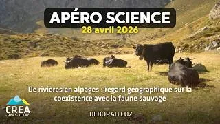 Miniature : Apéro Science : De rivières en alpages, regard géographique sur la coexistence avec la faune sauvage