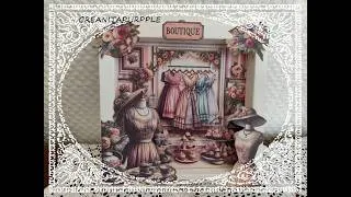 Miniature : TUTO FACILE SHADOW BOX SANS L'OUTIL PUNCH#SCRAPBOOKING#LOISIRS CREATIFS