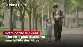 Miniature : Cette petite fille écrit la lettre la plus touchante pour la Fête des Pères