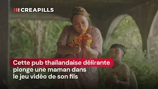 Miniature : Cette pub thaïlandaise délirante plonge une maman dans le jeu vidéo de son fils