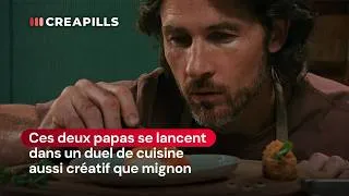 Miniature : Ces deux papas se lancent dans un défi de cuisine aussi créatif que mignon