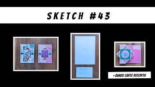 Miniature : TUTO SCRAP Sketch #43 Thème Riviera Moments 🌊 et Fresh & Fruity 🍋🍉 Action 