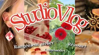 Miniature : STUDIO VLOG - Rangement atelier, achats fournisseurs et commandes🌸
