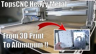 Miniature : TopsCNC Heavy Metal - De l'impression 3D à l'aluminium