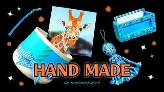 Miniature : 💙 Présentation 5 Créations BLEU - Fait-main/Hand Made ! 🦒