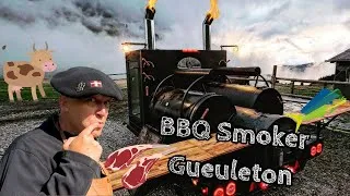 Miniature : Le BBQ Smoker Gueuleton en action ! 🔥💨🥩🍗🍖🍷