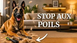 Miniature : Votre Malinois perd ses poils ? Voici comment garder votre maison propre
