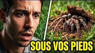 Miniature : L'araignée qui bâtit une porte secrète sous votre pelouse et guette dans le noir