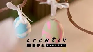 Miniature : kit DIY Pâques œufs marbrés Creativ Company