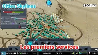 Miniature : Cities Skylines - Les premiers services ! #2