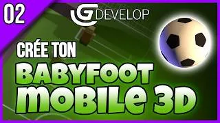 Miniature : [PHYSIQUE 3D] ⚽️ Gérer l'engagement et les TIRS AUTOMATIQUES - Babyfoot #02