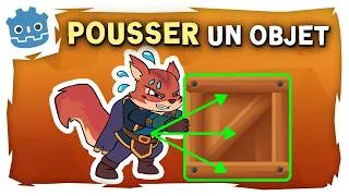 Miniature : Comment créer un jeu RPG sur Godot ? Pousser un objet