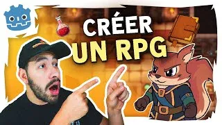 Miniature : Comment créer un jeu RPG sur Godot engine ? Tutorial débutant ✅