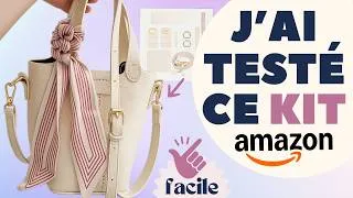Miniature : J'AI TESTÉ CE KIT SAC AMAZON | Tutoriel complet + résultat final 😍