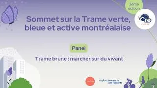 Miniature : 3e Sommet TVBA : Trame brune : marcher sur du vivant
