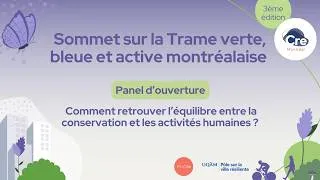 Miniature : 3e Sommet TVBA :  Comment retrouver l’équilibre entre la conservation et les activités humaines?