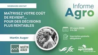 Miniature : Informe Agro : Maîtrisez votre coût de revient… pour des décisions plus rentables