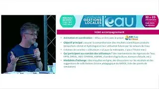 Miniature : Séminaire : projections hydro-climatiques un moteur pour l’adaptation de la gestion de l’eau