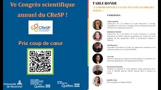 Miniature : Ve Congrès scientifique du CReSP - Table ronde du 16 octobre 2025