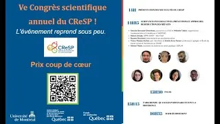 Miniature : Ve Congrès scientifique du CReSP - Après-midi du 15 octobre 2025