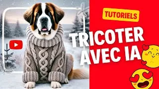 Miniature : Comment Créer des Tutoriels et Pulls pour Chiens avec l'IA? Tutoriel Tricot