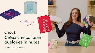 Miniature : Comment réaliser une carte avec Cricut | Projet facile pour débutants