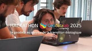 Miniature : Aftermovie Hackathon Geodatalab 2025 - La geodata au service de la transition écologique