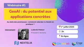 Miniature : GeoIA : du potentiel aux applications concrètes - Webinaire IA & géodata #1