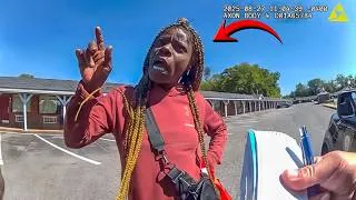 Miniature : Entitled Woman Thinks She Can Outsmart UK Cops… BIG MISTAKE!