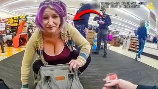 Miniature : Shoplifter Tries to Outsmart Police… BIG MISTAKE!