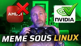 Miniature : Même sous Linux je passe chez les verts (mais c'est juste pour les technos NVidia).