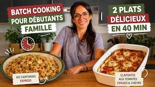Miniature : 4 personnes, 2 repas, 40 minutes chrono !