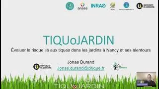 Miniature : Résultats étude TIQUoJARDIN - Evaluer le risque lié aux tiques dans les jardins à Nancy et alentours