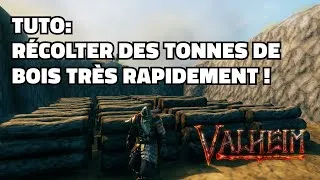 Miniature : Valheim - Récolter des tonnes de bois très rapidement et sans se fatiguer (Ultrawide 21:9)
