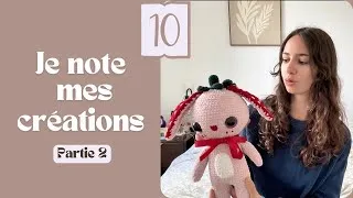 Miniature : JE NOTE MES CRÉATIONS AU CROCHET (Partie 2)
