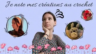 Miniature : JE NOTE MES CRÉATIONS AU CROCHET 🧶 (Entre le mois d’août 2025 et le mois de mars 2026)