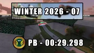 Miniature : Trackmania - Winter 2026 campaign  - MAP 07 - Enfin un PB propre !