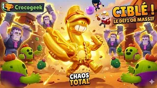 Miniature : INTERDIT de CAMPER avec Doug OR MASSIF (c'est galère) #brawlstars 