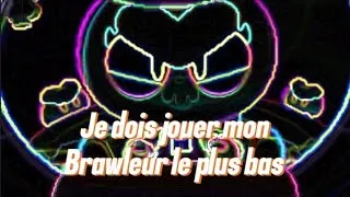 Miniature : Je joue mais avec mon brawler le plus bas #defi #brawlstars 