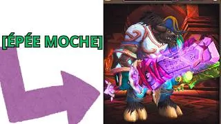 Miniature : Prends-toi une épée moche 🤡 comptoir de Juillet sur WoW