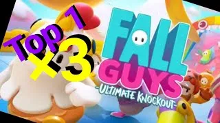 Miniature : Mon premier top 1 fall guys !!!!