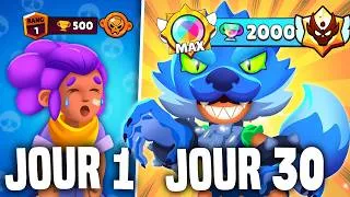 Miniature : 30 JOURS pour TERMINER BRAWL STARS  ( Master, 2 prestige, TOUS les brawlers à 1000 trophées )