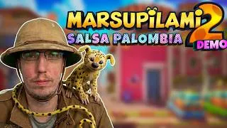Miniature : Un vrai bon jeu de plateforme ? Marsupilami 2 - Salsa Palombia (demo)
