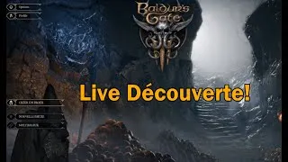 Miniature : Baldur's gate 3 rediff du LIVE découverte sur Twitch